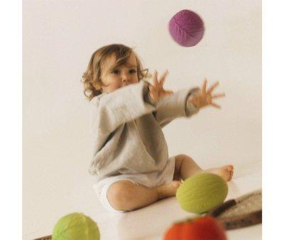 Purple Cabbage Baby Ball Teether