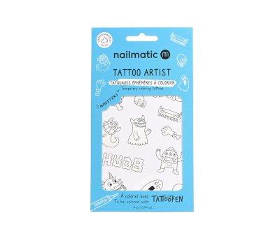 12 Tatuaggi da Colorare Tattoo Artist Monsters
