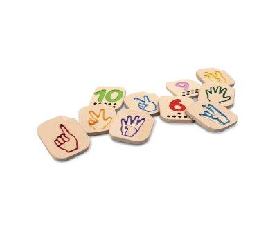 Numbers 1-10 in Sign Language