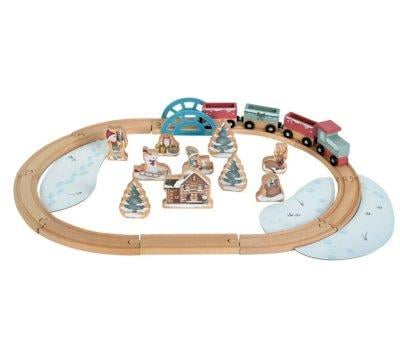 Sistema de Tren Navidad FSC Little Dutch