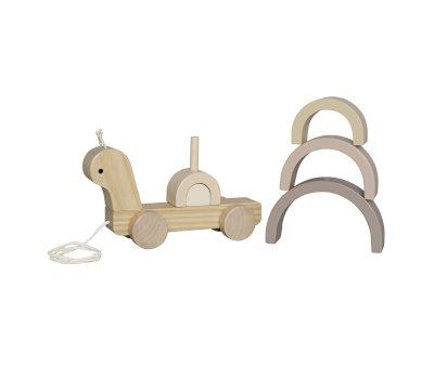 Stackable Pull-Along Snail