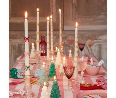 3 velas de rvore de Natal