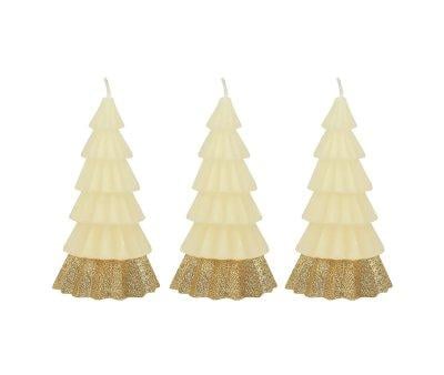 3 velas de rvore de Natal