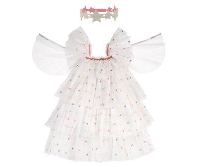 Fato Natal Tule Anjo de Natal