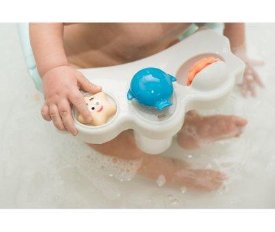 Sige de Bain Rabattable Grey