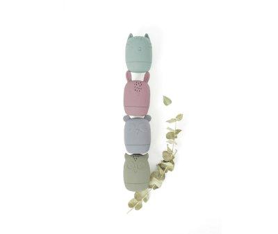 4 Giochi Bagnetto Silicone Effetto Pioggia