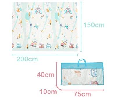 Tappeto Gioco Reversibile Circus