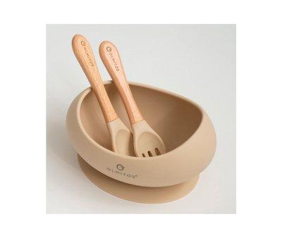 Stoviglie Silicone 3 pezzi Sand
