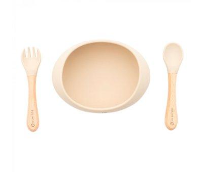 Stoviglie Silicone 3 pezzi Sand