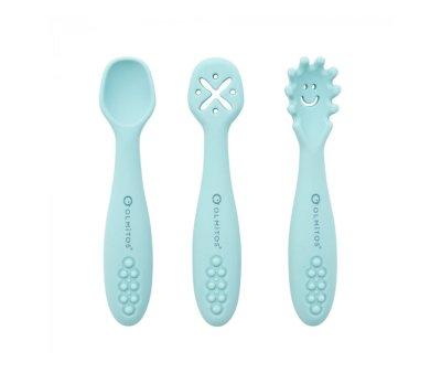 Cubiertos de Aprendizaje Blue