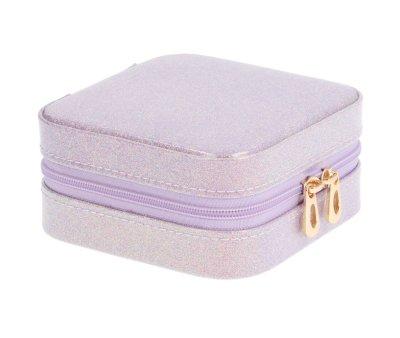 Porta Jias Infantil Glitter Lilac