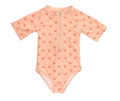 Crab Coral Zip Swimsuit