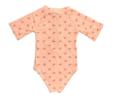 Crab Coral Zip Swimsuit