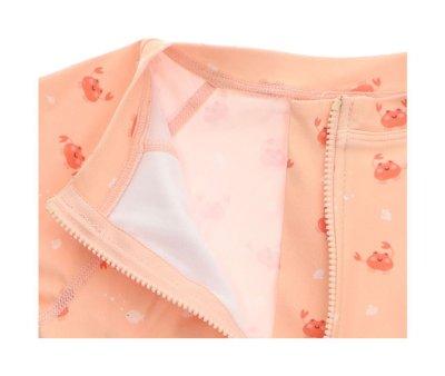 Crab Coral Zip Swimsuit