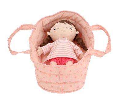 Mueca Lola con Capazo Strawberries Rosa