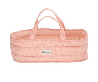 Mueca Lola con Capazo Strawberries Rosa