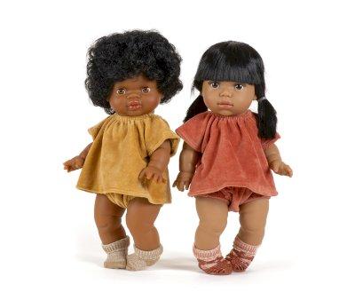 Camel Velvet Top and Panties Set for Gordis Doll