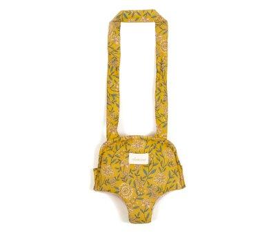 Sac  Dos Porte-bb Mustard Flower pour Poupes