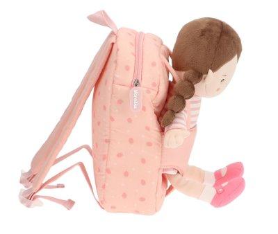 Mochila para Muecas Strawberries Rosa