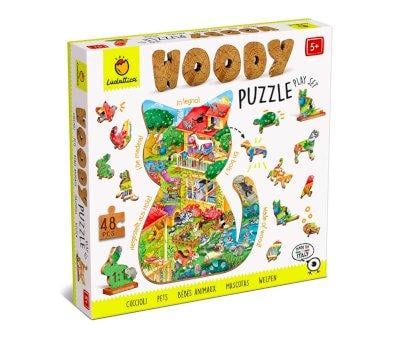 Wooden Puzzle Pets