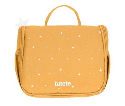 Trousse de toilette de voyage Tutete Stars Mustard