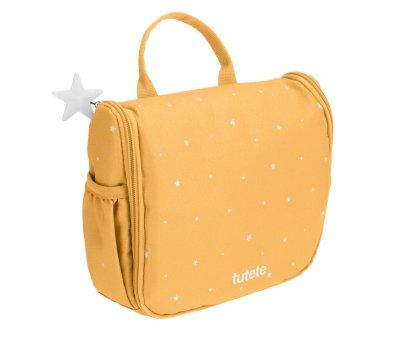 Trousse de toilette de voyage Tutete Stars Mustard