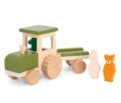Tractor con Remolque Animales Trixie