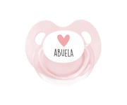 Chupete Retro Rosa Corazn Abuela