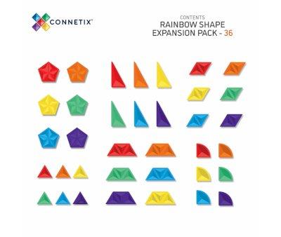 Construction Connetix Expansion Rainbow Shape 36 Pieces