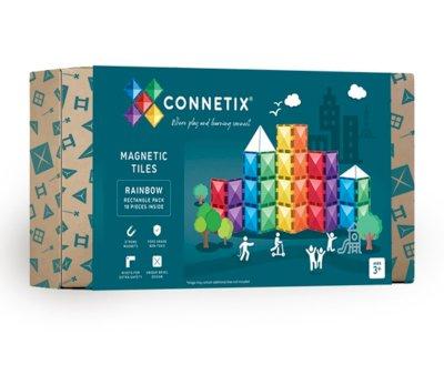 Connetix Rainbow Rectangle Construction 18 Pieces