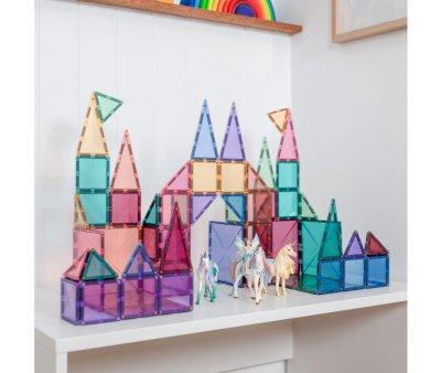 Construccin Connetix Pastel Starter 64 Piezas
