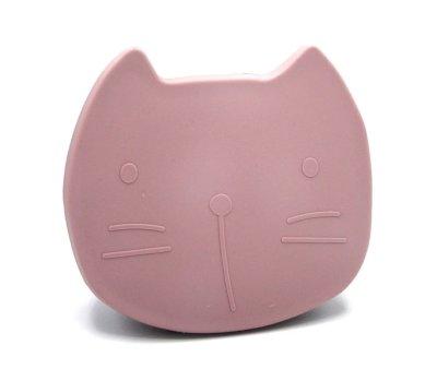 Caja de Almuerzo Silicona Pippa The Cat Dusty Mauve