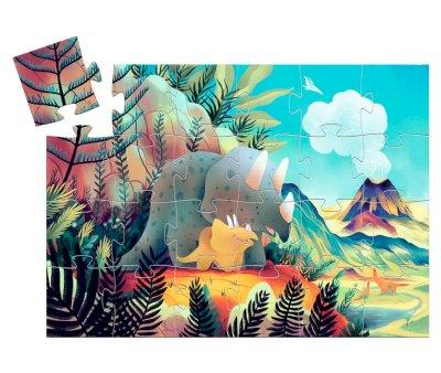 Puzzle Silueta Teo El Dinosaurio