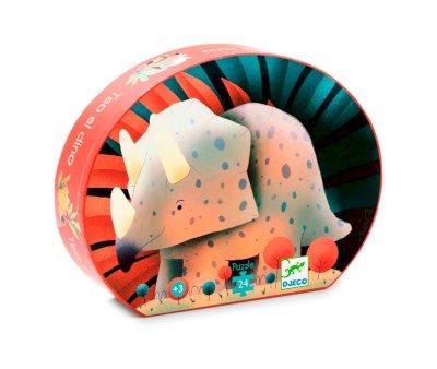 Puzzle Silueta Teo El Dinosaurio
