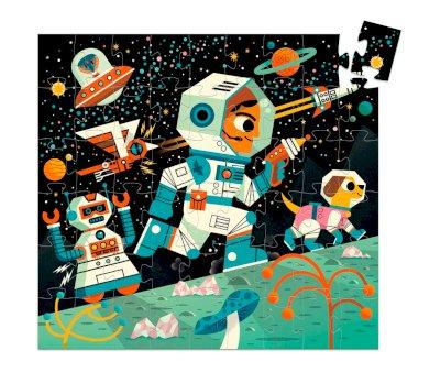 Puzzle Silueta Estacin Espacial