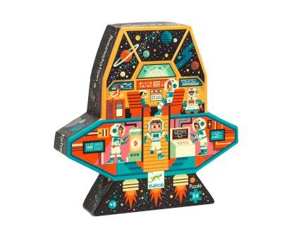 Puzzle Silueta Estacin Espacial