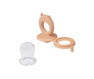 Silicone Anti-Choking Feeder Tuscany Rose/Apple Blossom