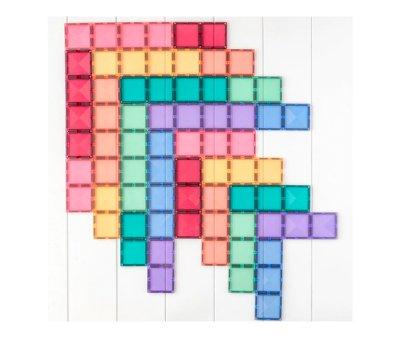 Construccin Connetix Pastel Rectngulo 24 piezas