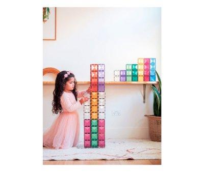 Construccin Connetix Pastel Rectngulo 24 piezas