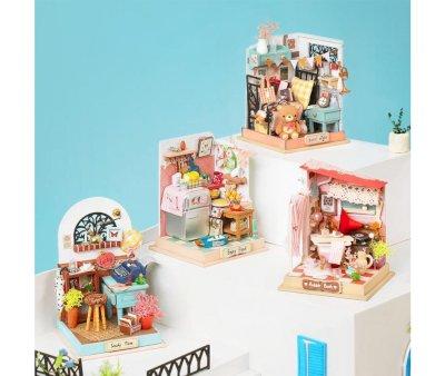 Maqueta en Miniatura Cuarto de Bao de Burbujas