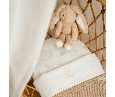 Manta de Punto Beige Personalizable
