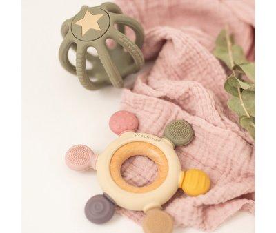 Set de Mordedores Sensoriales Silicona Pink