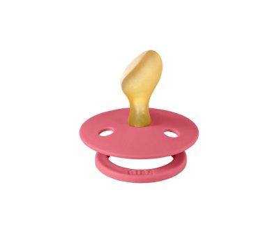 2 chupetas anatmicas bibs Colour Dusty Rosa/Coral