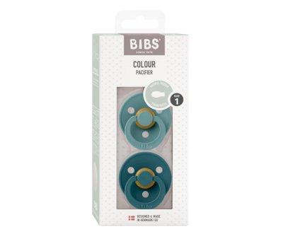 2 Succhietti BIBS Colour Simmetrica Island Sea/ Forest Lake
