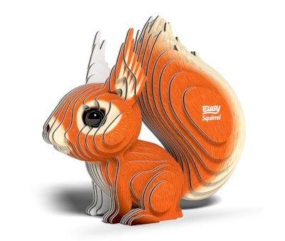 3D Puzzle Eugy Tree-Climbing Squirrel