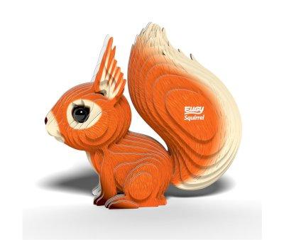 3D Puzzle Eugy Tree-Climbing Squirrel