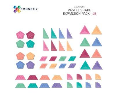 Paquete de Expansin de Formas Pastel 48 Piezas