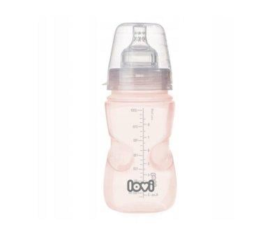Biberon Trends Dynamic avec Ttine 250 ml Rose