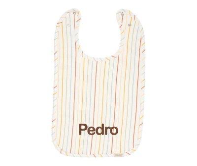 Babero Sunny Stripes Personalizable
