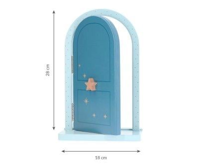 Puerta y Buzn Mgicos con Complementos Azul Personalizable